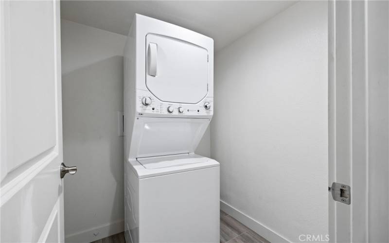 Laundry closet