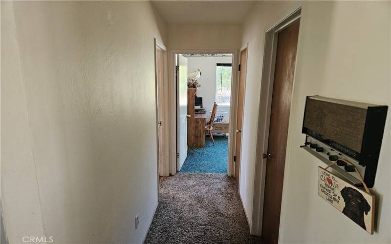 Hallway from Living room to Bedrooms