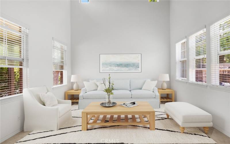 Formal living room Virtually