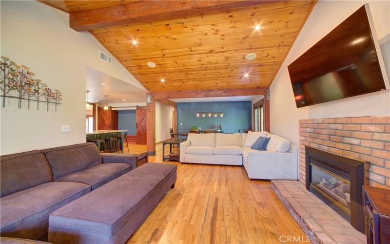 Living room looking toward dining area