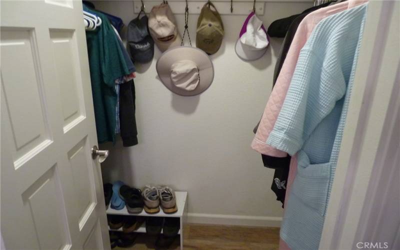 Primary walk-In Closet