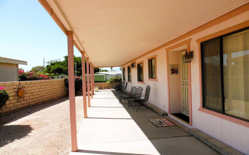 Large Covered Patio