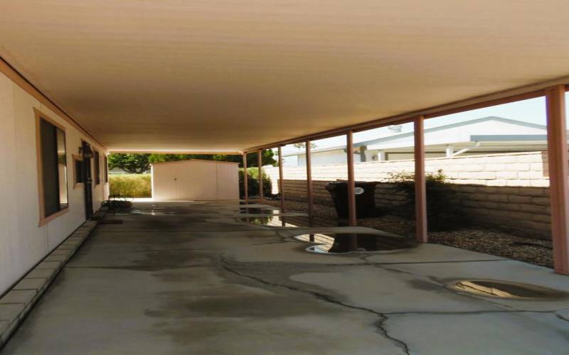 Long carport