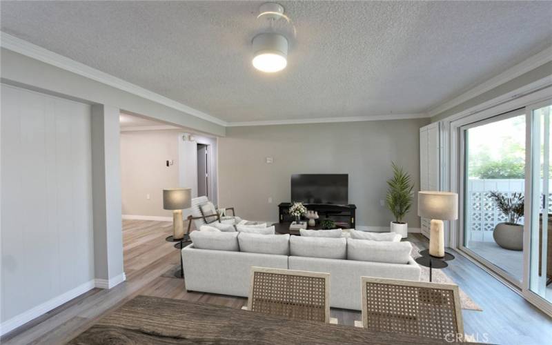 Living Room - Virtual Staging