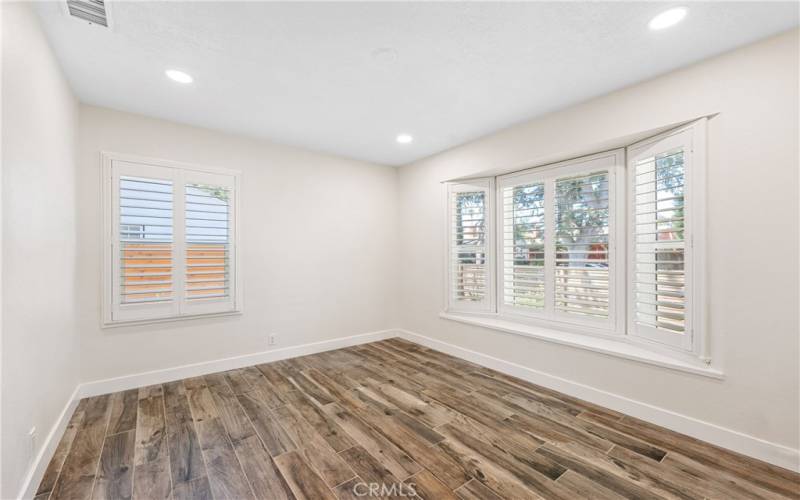 Front Bedroom with Natural Light