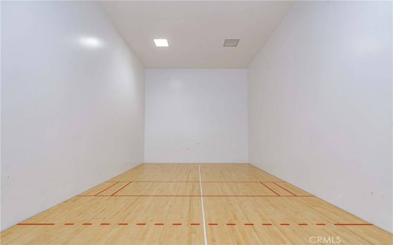 3 Racquetball courts
