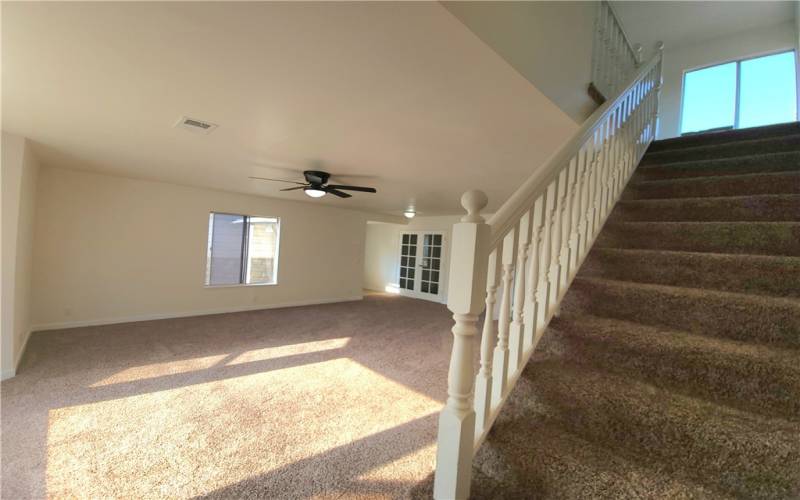 Stairs to main master bedroom