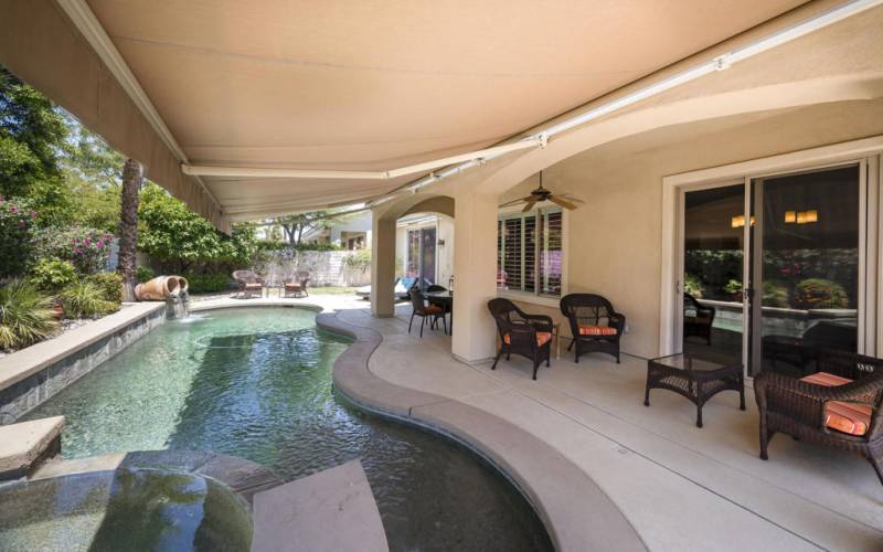 Back Patio with Awning