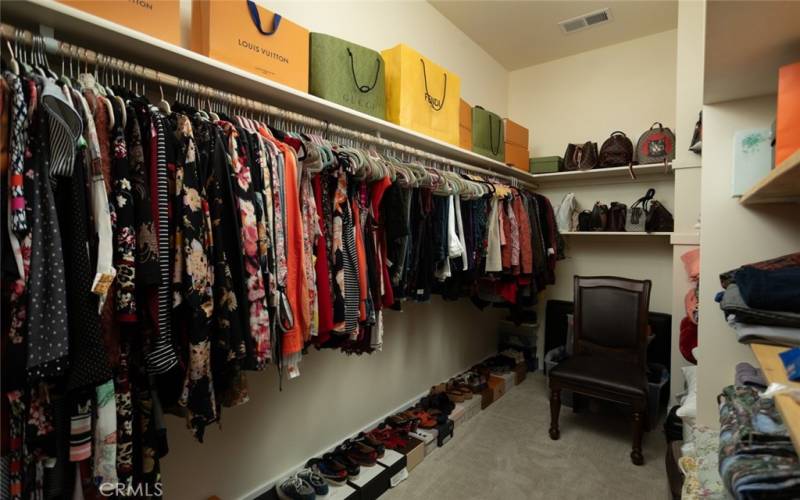 Large walk-in closet