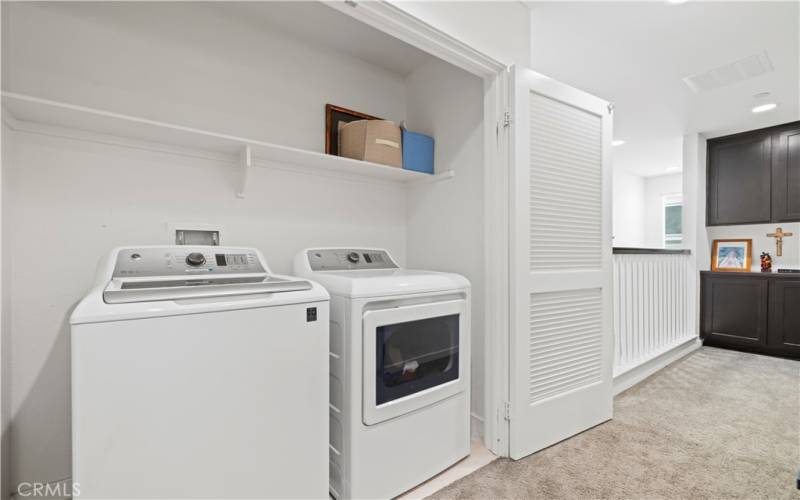 washer and dryer - third level