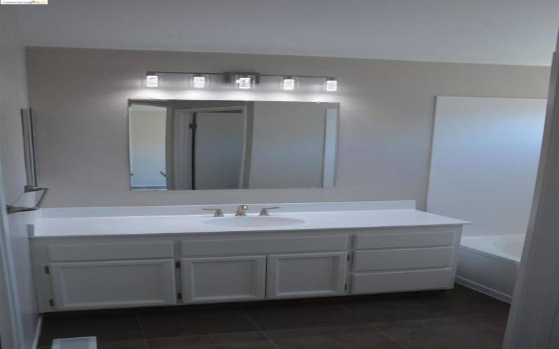 Master bath - dressing area