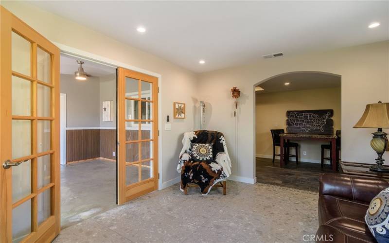 Den or Formal dining room