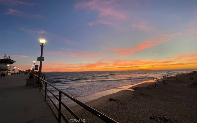 Beautiful Huntington Beach sunsets!
