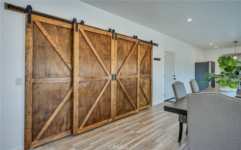 Custom barn doors