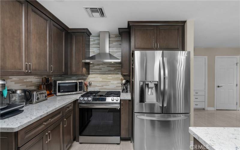 Remodeled kitchen