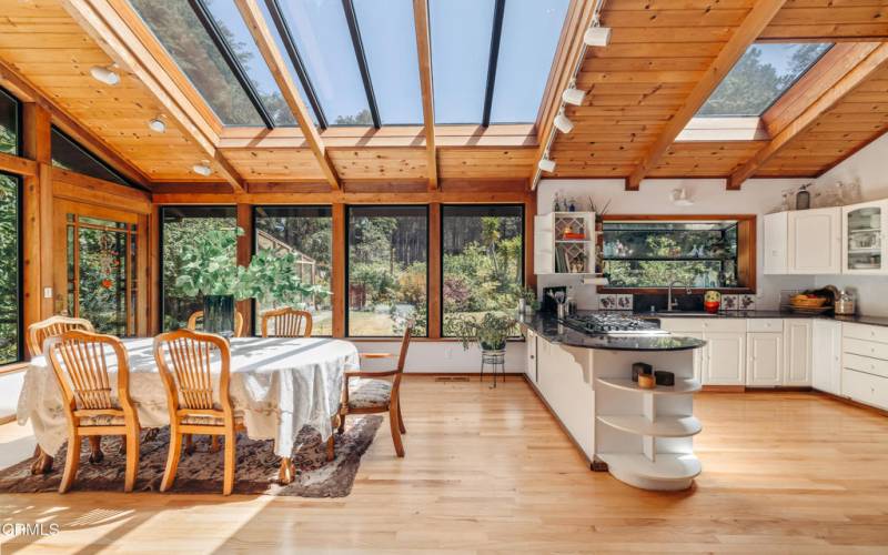 Sun Lit Kitchen