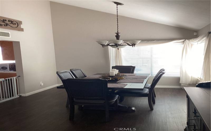 This photo was taking from the formal living room, looking into the formal dining room