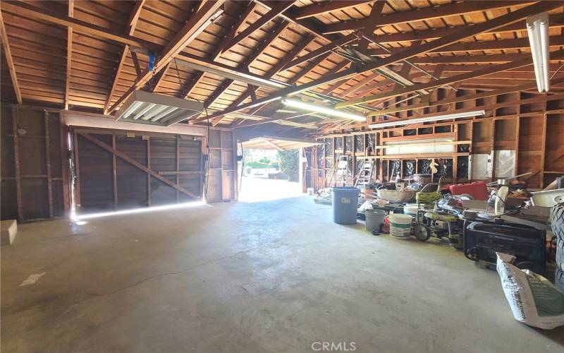 700 sq foot garage ADU prepped