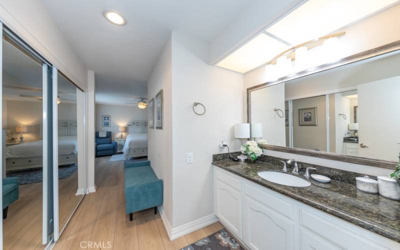 Granite Counters, and tub