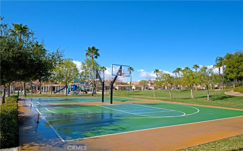 2 Half Basketball Courts