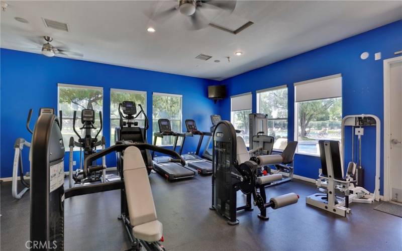 HOA Clubhouse Workout Room