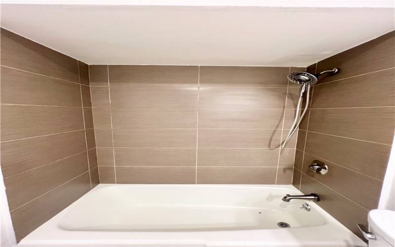 guest full bath shower stall