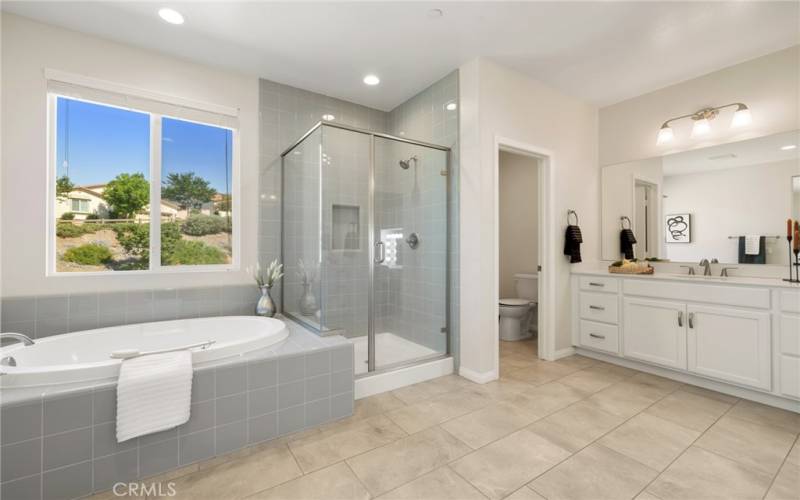 Master bathroom