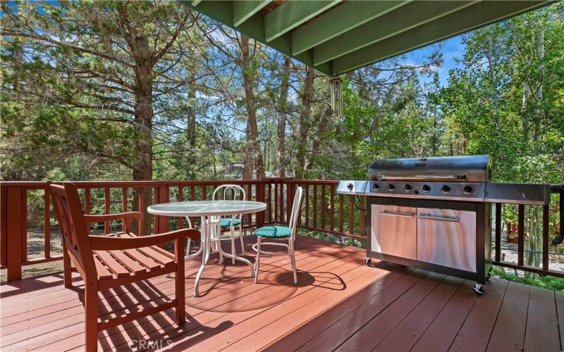 deck off family room