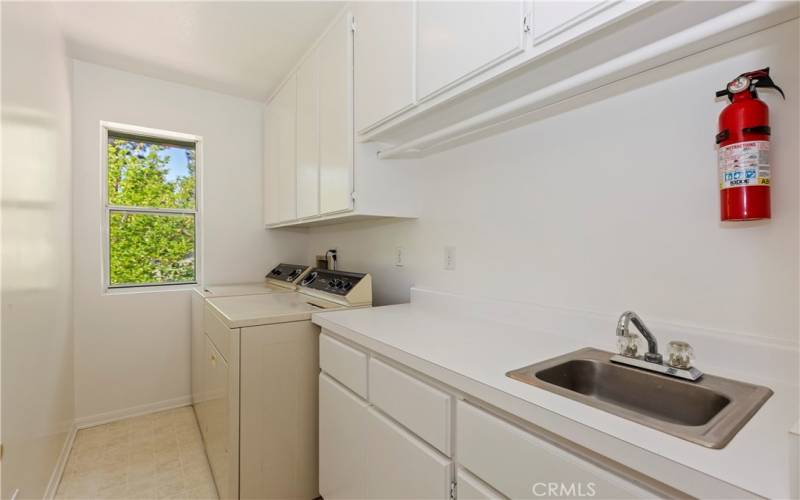 laundry room upstairs