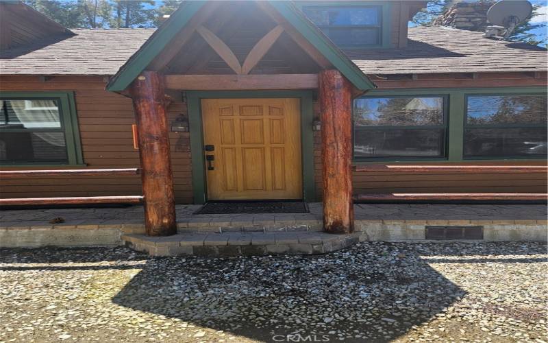 View of front door main entrance