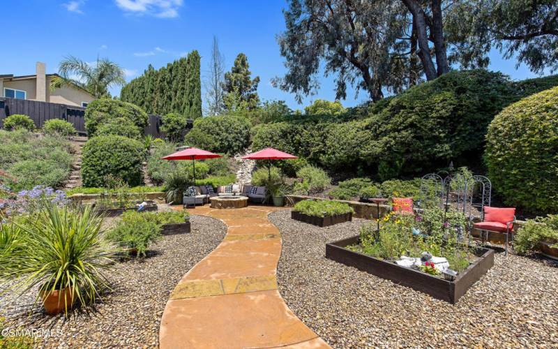 Walkway to Fire Pit