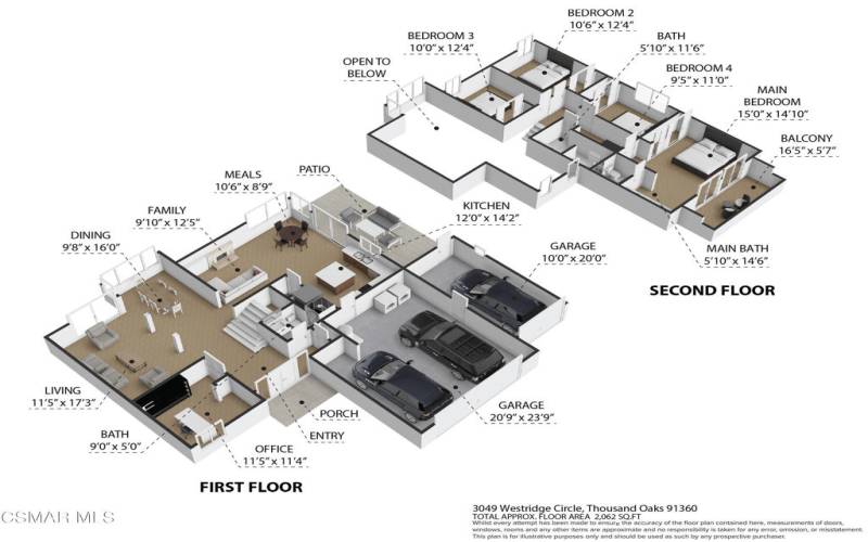 3D Measured Floor Plan