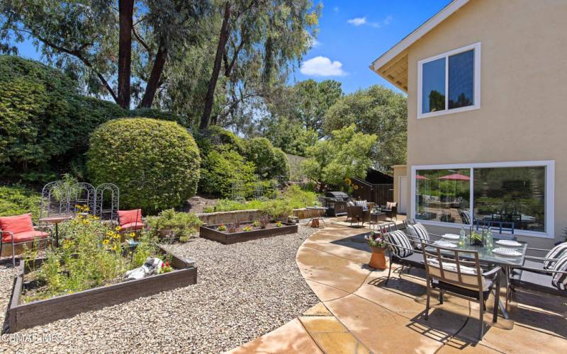 Side Yard Off Kitchen