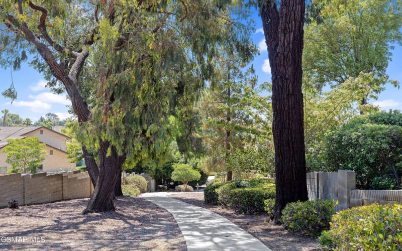 Community Walkway to Parks