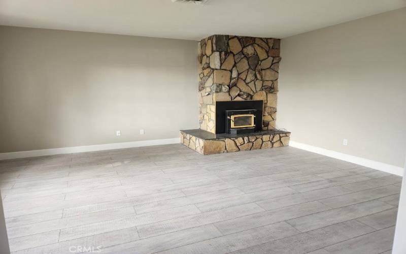 Living Room with Fireplace