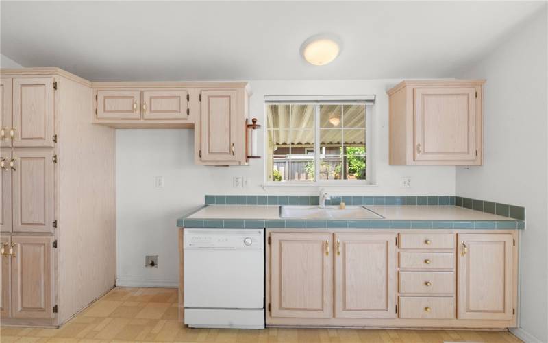 Kitchen, light and bright!  Well cared for!