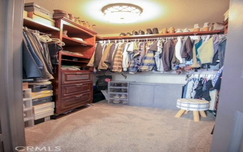 Left Side of Custom Closet