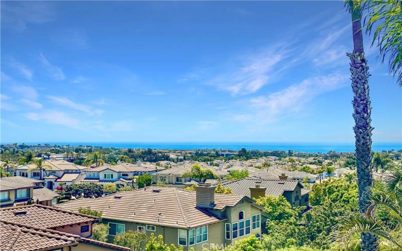 ocean view from backyard