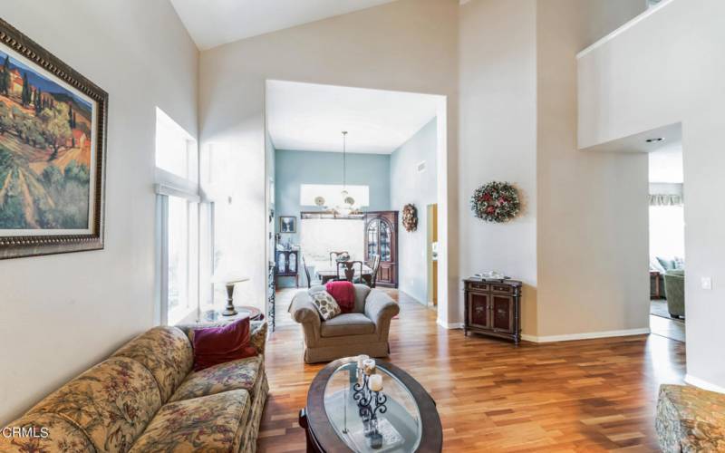 LIVING ROOM AND DINING ROOM