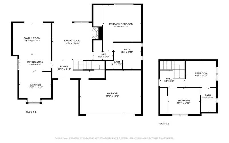 Floorplan. Measurements are approximate and have not been verified by listing Broker.