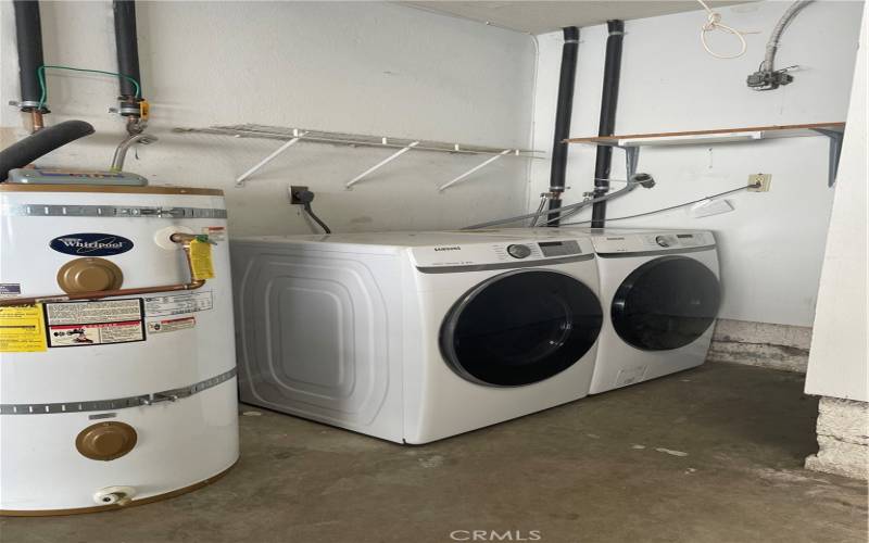 Laundry In Garage