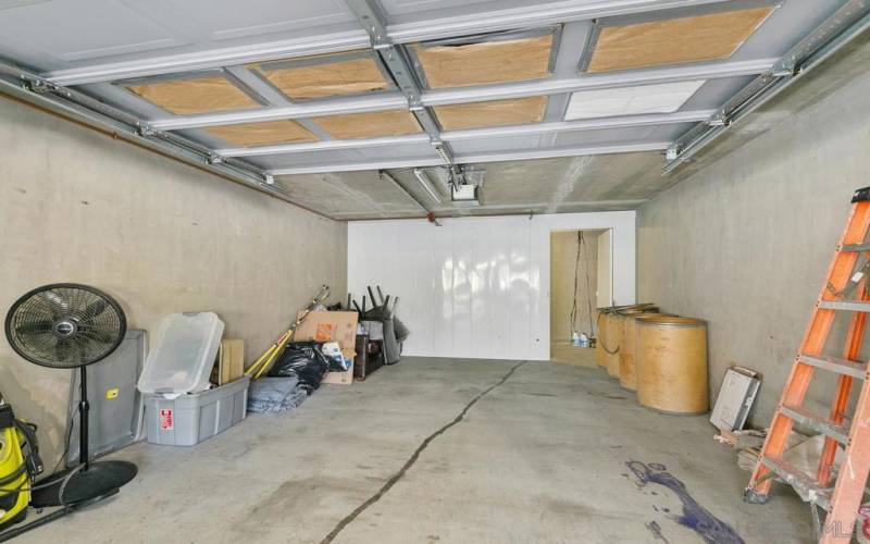 Assigned garage and storage space