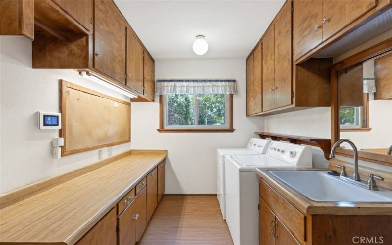 Large laundry room