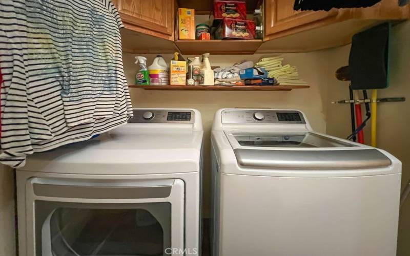 Laundry closet