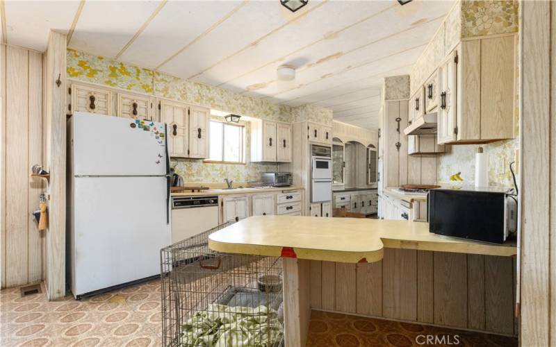 Mobile home kitchen