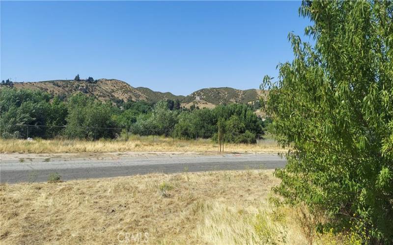 View of front street from back of property