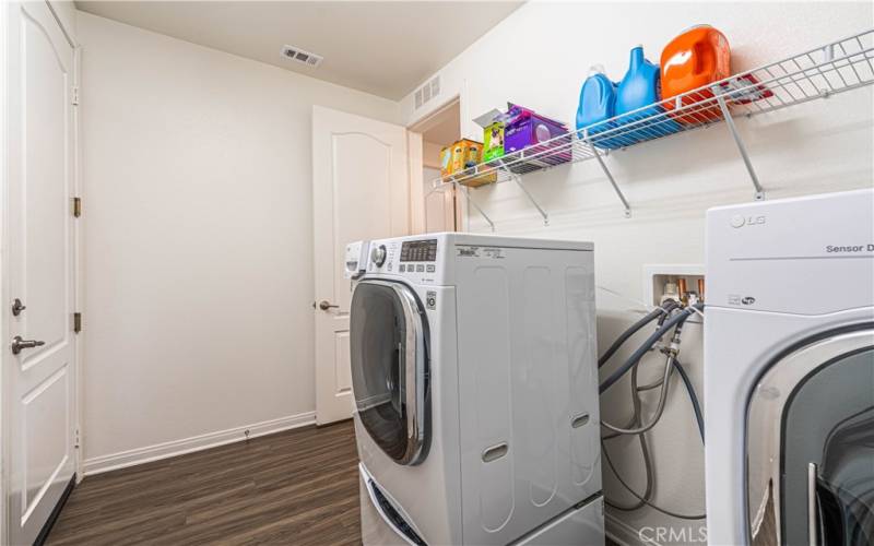 individual laundry room