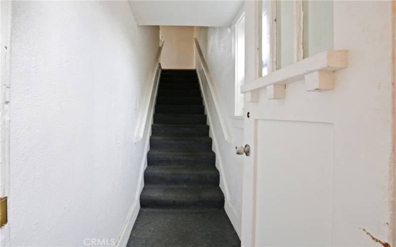 Stairs leading to Second Unit