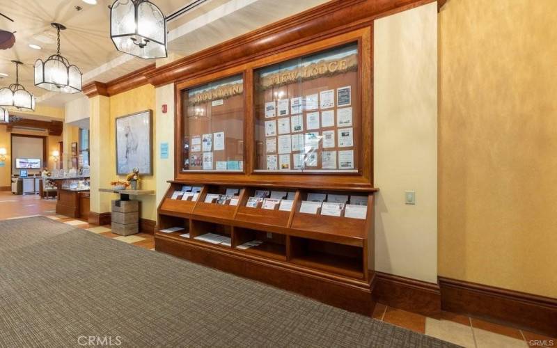 Interior of Solera Diamond Valley Clubhouse.