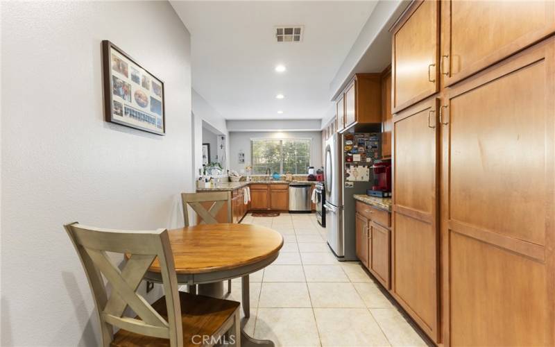 kitchen space large enough for small kitchen table